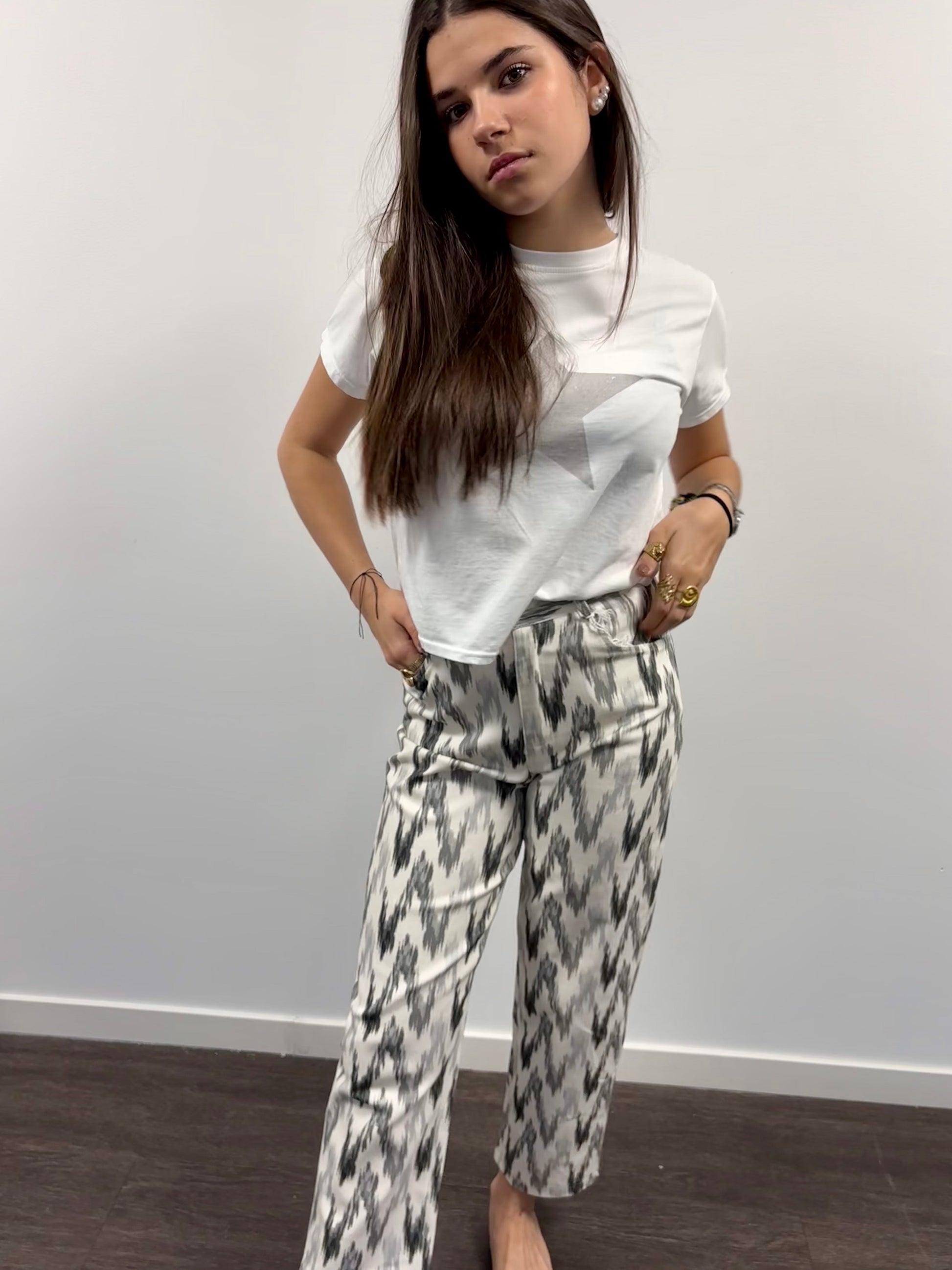 Pantalones Blancos Cayetana Pantalon Medico De Enfermeria Dama